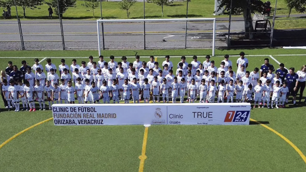 El Sol de Orizaba: Arranca el primer Clinic de Fútbol de la Fundación Real Madrid; buscan fortalecer desarrollo integral de la niñez